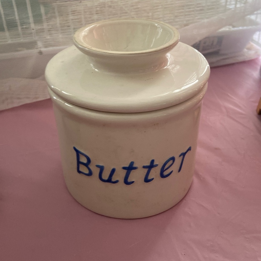 Vintage Butter Crock